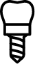 Dental Implant Icon